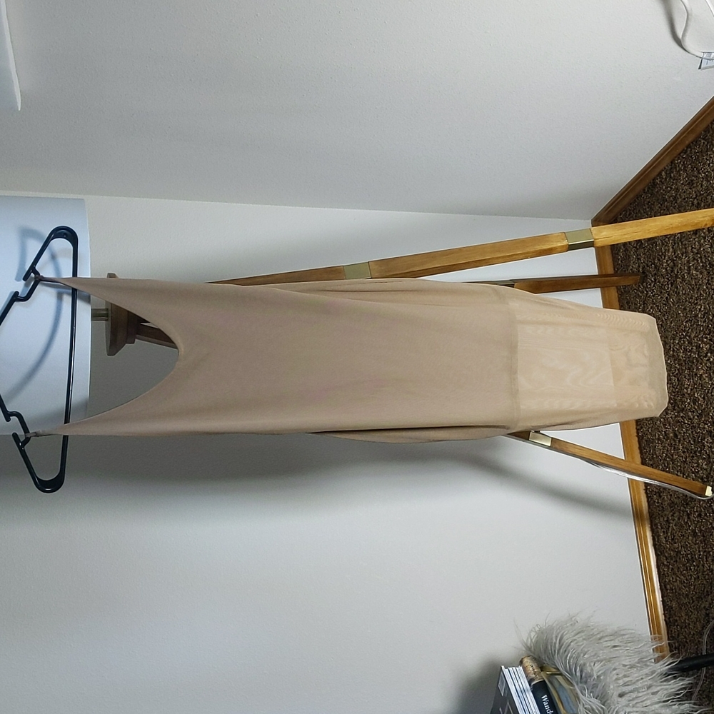 Lux la size 4 mesh dress midi